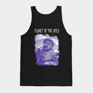 Retro Planet Fiction Movie Tank Top